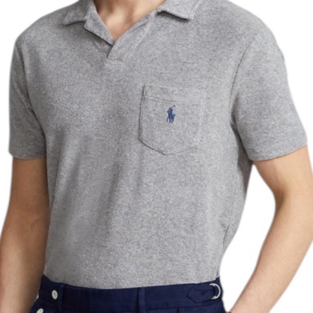 Polo by Ralph Lauren men’s terrycloth pole shirt